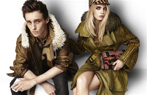 delevingne redmayne burberry|Spring 2012 Ads .